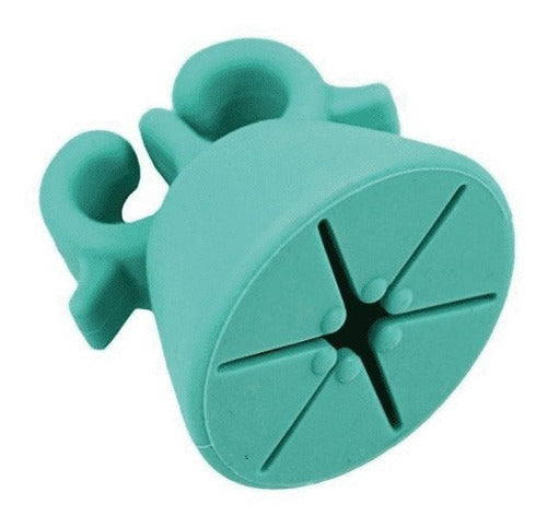 Generic Green Nail Polish Holder Ring 1