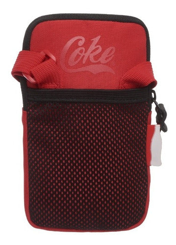 Coca Cola Sleek Original Cell Phone Holder Crossbody Bag - Licensed RD 1