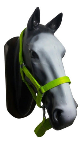 Nylon Muzzle with Carabiner for Horse Bridle Tack Virtual 0