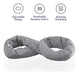 Almohada Huzi Infinity - Bufanda De Cuello Suave Para Viajes 2