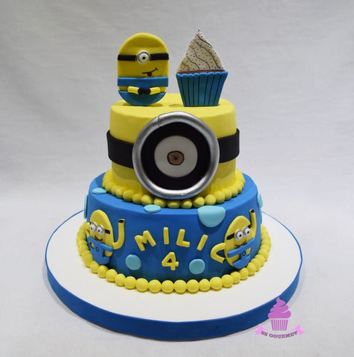 SS GOURMET Torta Minions - Tortas Para Eventos - Cumpleaños! 0