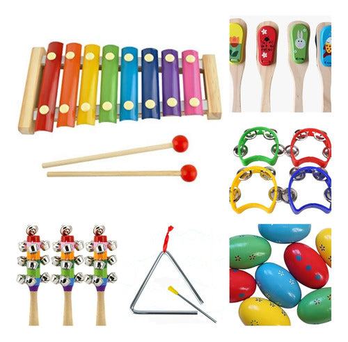 Children Percussion Instrument Kit X 6 Maracas 0