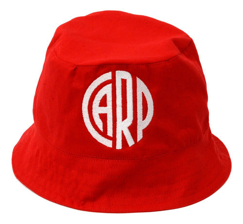 Pierme Red River Plate Embroidered Bucket Hat 0