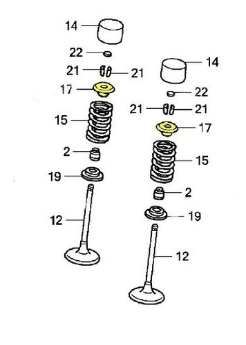 Honda Superior Valve Spring Retainer CRF 450 02-08 2