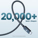 Rampow Cable Usb 3.2 Gen 2x2 De 100 W [20 Gbps, 6,6 Pies] De 4