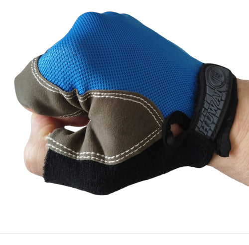 Huwai Guantes Entrenamiento Gimnasio Reforzado Pro Gym Pesas 2