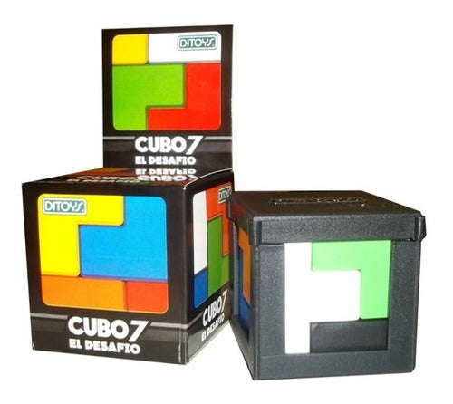 Ditoys Rubik Cubo 7 El Desafio Ingenio Antiestrés 0