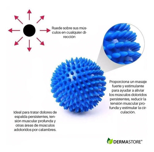 Textured Massage Ball Solid for Myofascial Release 4