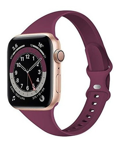 Malla Para Apple Watch 38/40/41mm Se-7a1- Slim Plum(ciruela) 0