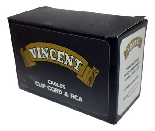 Premium Reinforced Vincent Tattoo Cable Clipcord Plug - Black Wings Tattoo 1