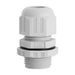 Cable Gland PG13.5 20mm Plastic PVC Nylon with O'ring Pack of 10 Units 2