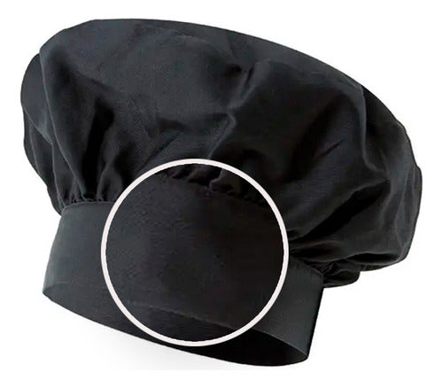 Mundo Trabajo Chef's Hat Black 6