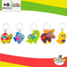 Lamaze Mini Plush Animal Hanging Toy with Textures - Playking 2