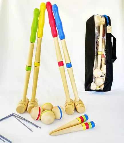 Baum Kids Croquet Set with Carry Bag 5