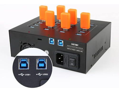 Uhppote A-213 Grado Industrial Usb 3.0 Hub 20 Puerto Transfe 5