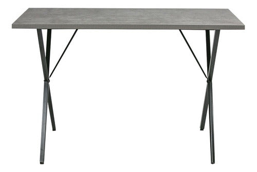 Unsi Furniture Minimalista Tb12-ng15 Color Gris Negro 1