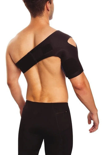 D.E.M.A. Sports Neoprene Shoulder Brace for Tendinitis - Rotator Cuff Support 1