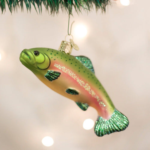 Old World Christmas Fish Collection - Adornos Soplados De Vi 1