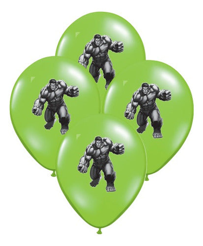 CHIRIMBOLOS Hulk Birthday Decoration Combo 1