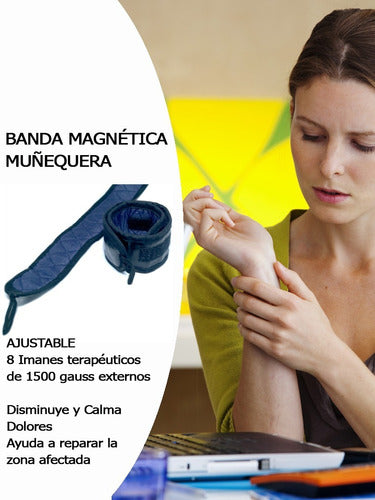 Magnetichealcare Muñequera Terapias Magnéticas 1