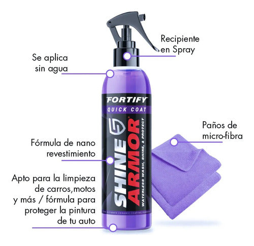 Cera De Auto Shine Armor Hidrofóbica 5