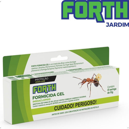 Forth Formicida Gel - Seringa 10g - C/ Trava De Segurança 3