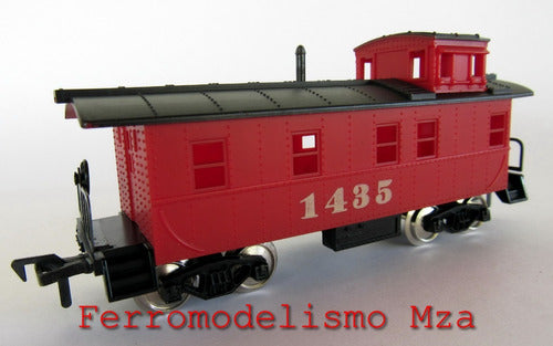 Fleischmann - Vagón Caboose - Santa Fe - Cód: 1435 0