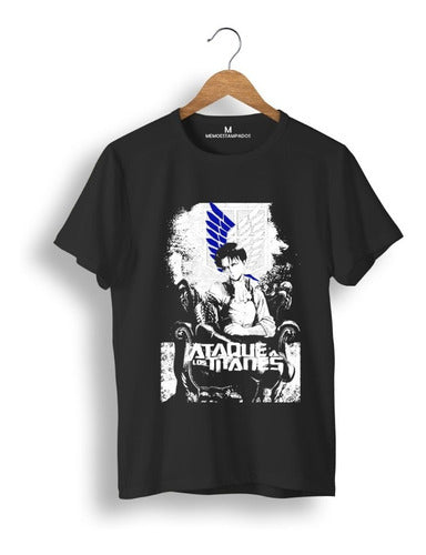 Memo Estampados Levi Attack on Titan T-Shirt 0