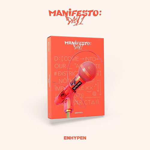 Enhypen Manifesto Day 1 CD + New Imported Book 1