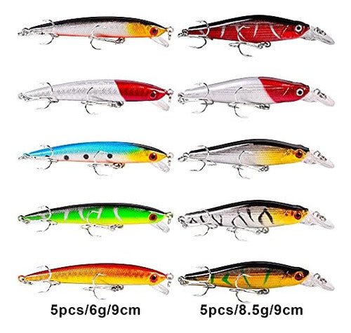 Kit D/accesorios D/pesca Baikalbass 56pcs Agua Dulce-salada 6