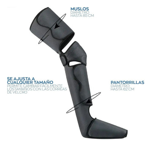 Botas De Presoterapia Celulitis Drenaje Linfático  Estrías 2