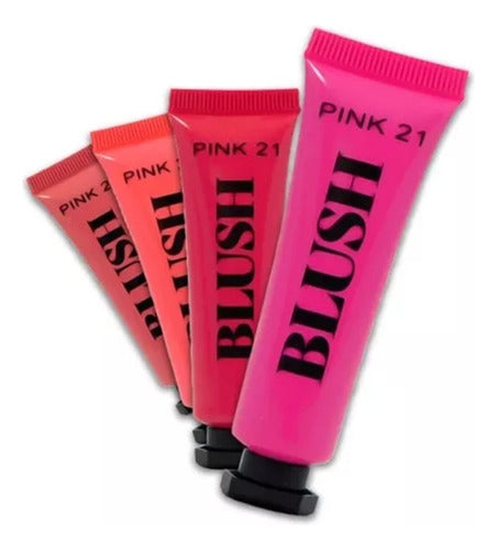 Pink 21 Cream Mineral Blush in Soft Pink Tones 13