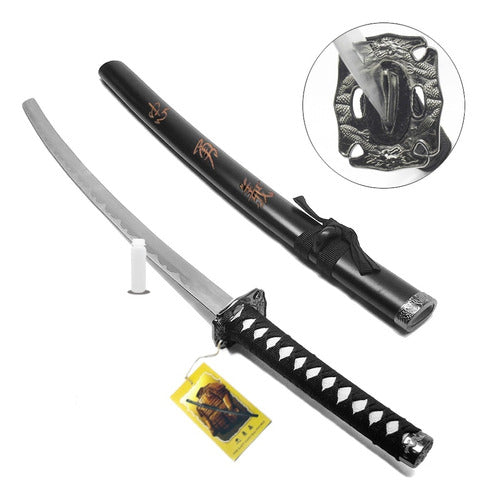 Espada Katana Último Samurai Coleção Brinde Suporte E Óleo 1