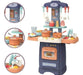 Kids' Play Kitchen with Sound, Light, Water Tap & 29 Accessories 0