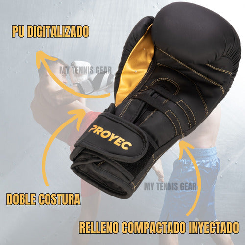 Proyec NITRO MMA Kickboxing Muay Thai Boxing Gloves 1