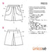 Textile Pattern Unicose - Skirt Pants 1904 1