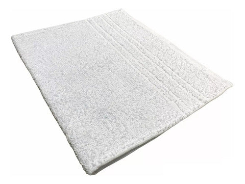 LA PRIMA White Towel for Hairdressing 100% Cotton 360g 50x60 Approx 1