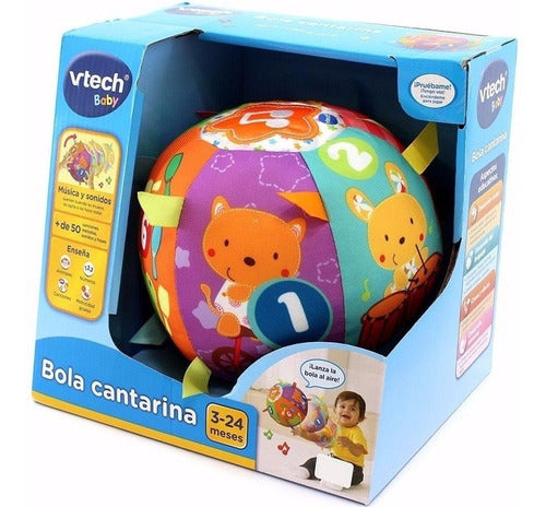 VTech Musical Ball Baby Toy - Interactive Learning Fun 0