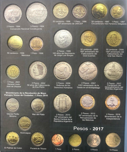 Illustrated Coin Album for Coins of Argentina 1896-2023 3