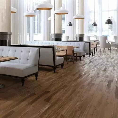 Porcelanato Ilva 15x90 Antique Wood Marrone 1ra 1