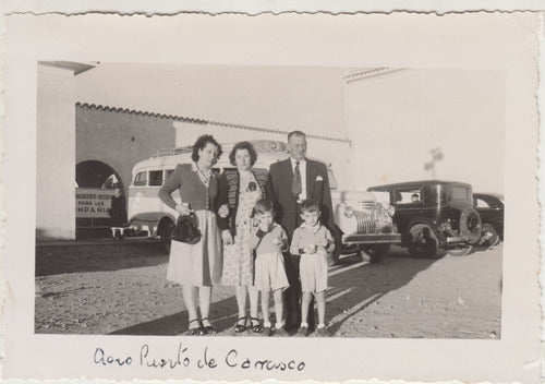 1949 Fotografia Real En El Aeropuerto De Carrasco Uruguay 0