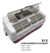 Kushiro Fishing Organizer Box COPP-3B01 with 43 Compartments 2