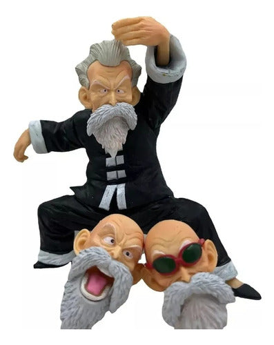 Dragon Ball Figura Maestro Roshi Cabezas Intercambiables 1