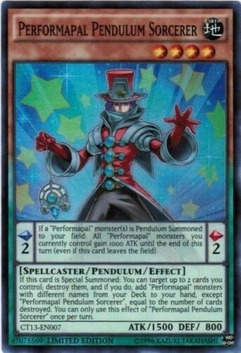 Performapal Pendulum Sorcerer - Super - Miltienda - Yu-Gi-Oh! 0