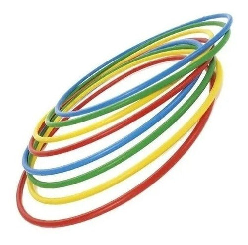Set of 45 Hula Hoop Rings 50cm PVC by LMR Deportes 1