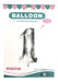 Tu Mundo Metallic Number Balloons 76 Cm Height 3