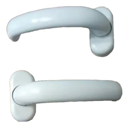 Milenium Plastic Handle Selffix 128 White Black 1