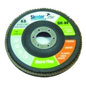 Slender-pro Disco Flap Carb.sil (p/vidrio,mamp) 180mm Sic-120 0