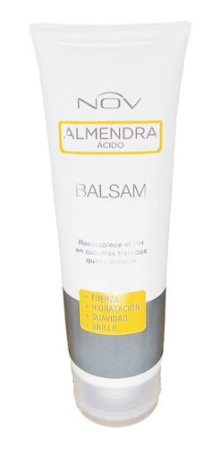 Balsamo Acondicionador Acido Almendras Pomo Nov 250 Ml 0