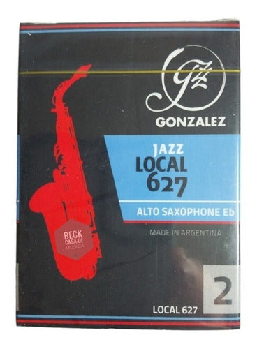 Gonzalez Jazz Local 627 Alto Saxophone Reeds 10 Units 24